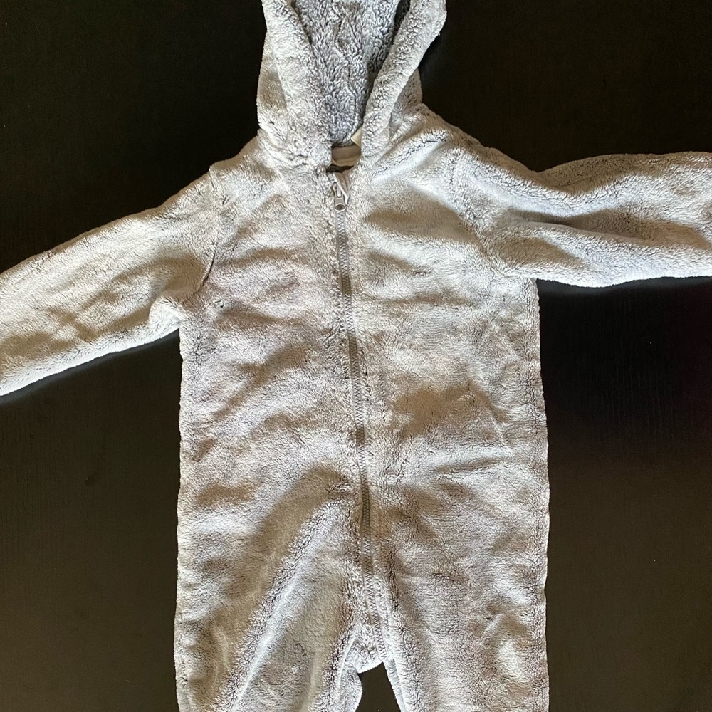 fluffy baby pajama onesie